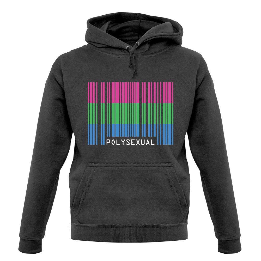 Lgbt Barcode Flags Polysexual unisex hoodie