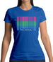 Lgbt Barcode Flags Polysexual Womens T-Shirt