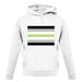 Lgbt Flags Agender unisex hoodie