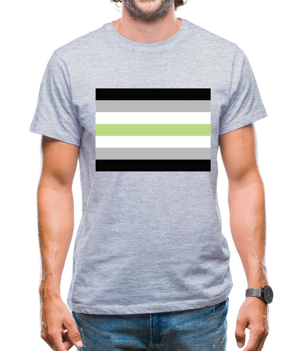 Lgbt Flags Agender Mens T-Shirt