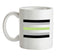 LGBT Flags - Agender Ceramic Mug