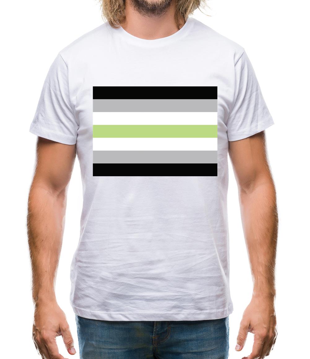 Lgbt Flags Agender Mens T-Shirt