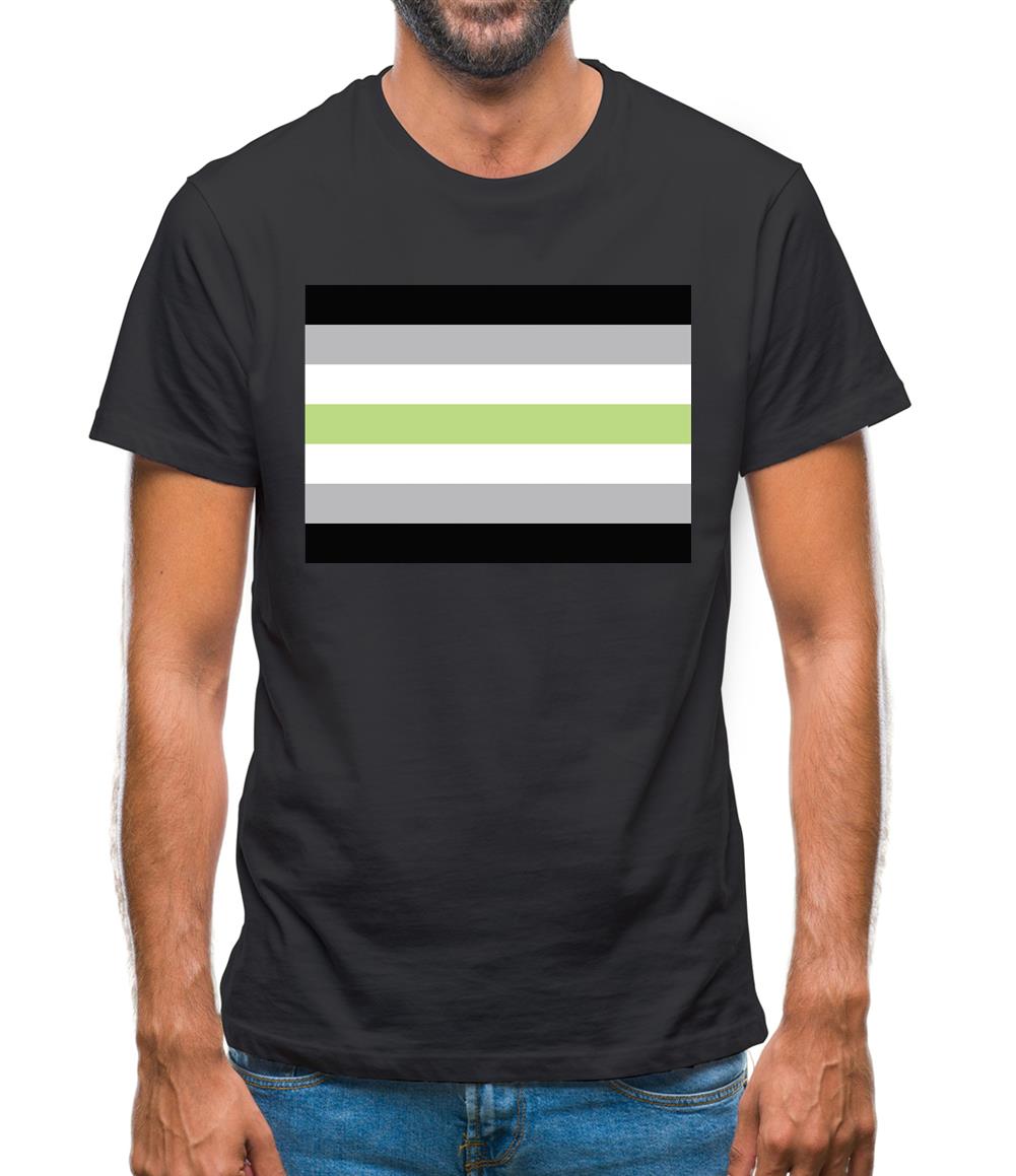 Lgbt Flags Agender Mens T-Shirt