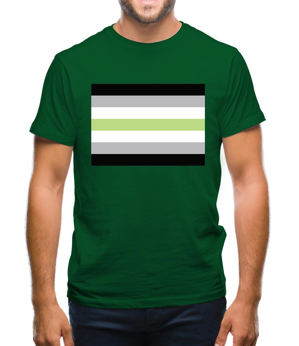 Lgbt Flags Agender Mens T-Shirt