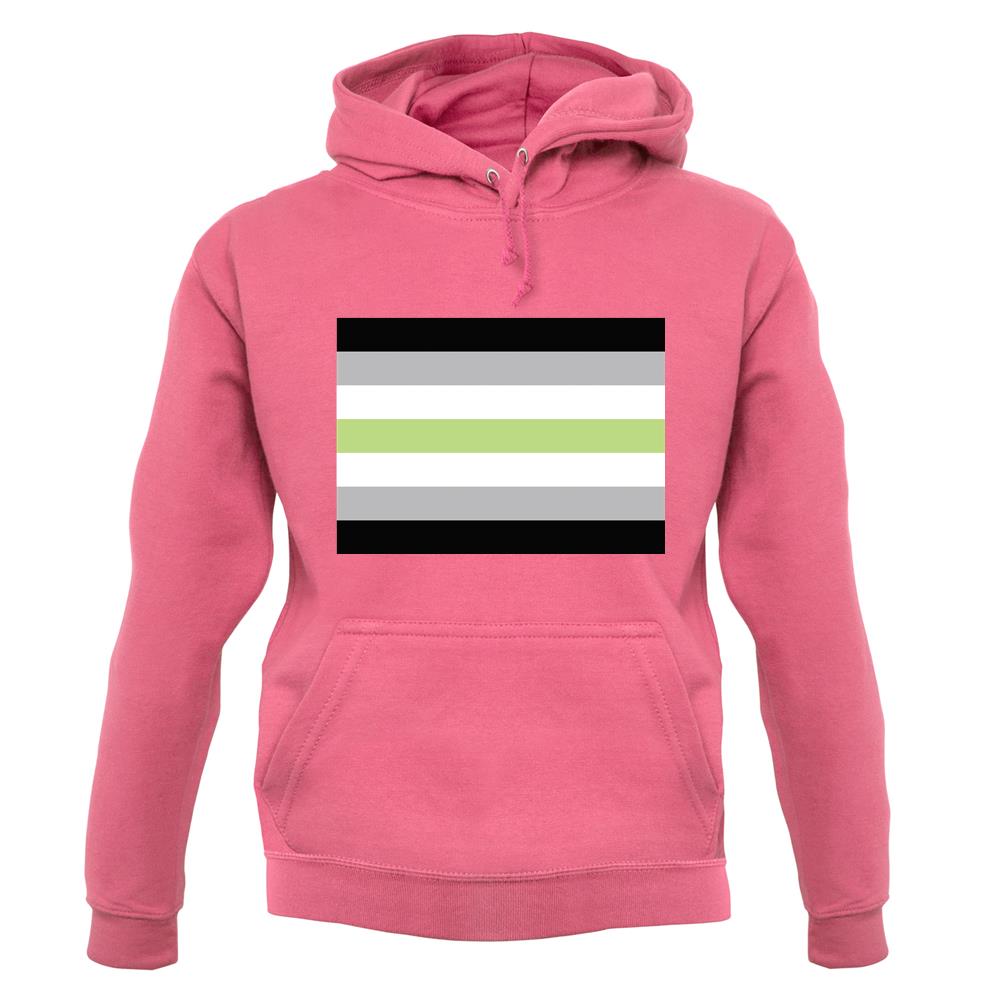 Lgbt Flags Agender unisex hoodie