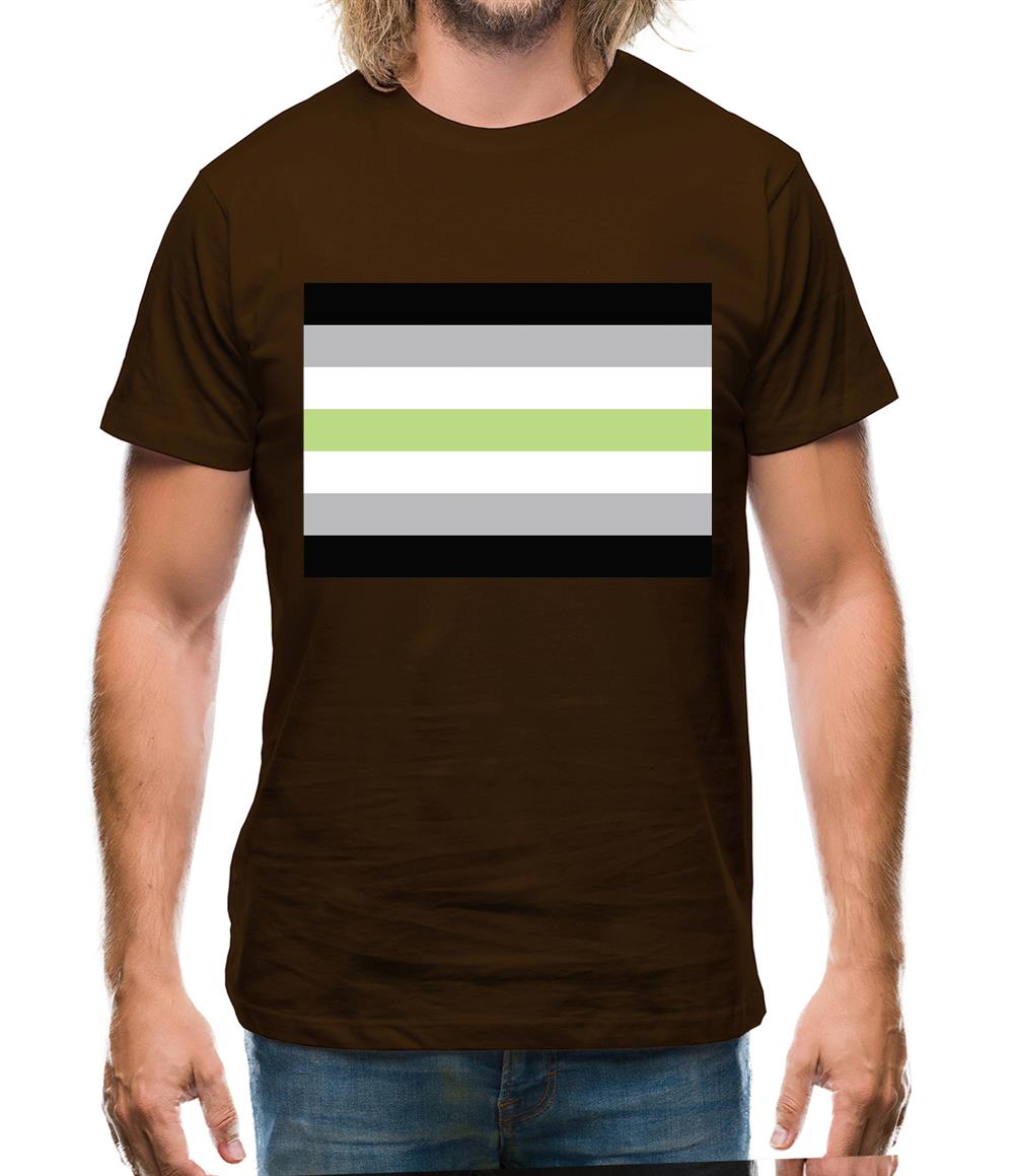 Lgbt Flags Agender Mens T-Shirt