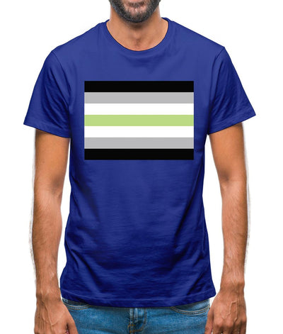 Lgbt Flags Agender Mens T-Shirt