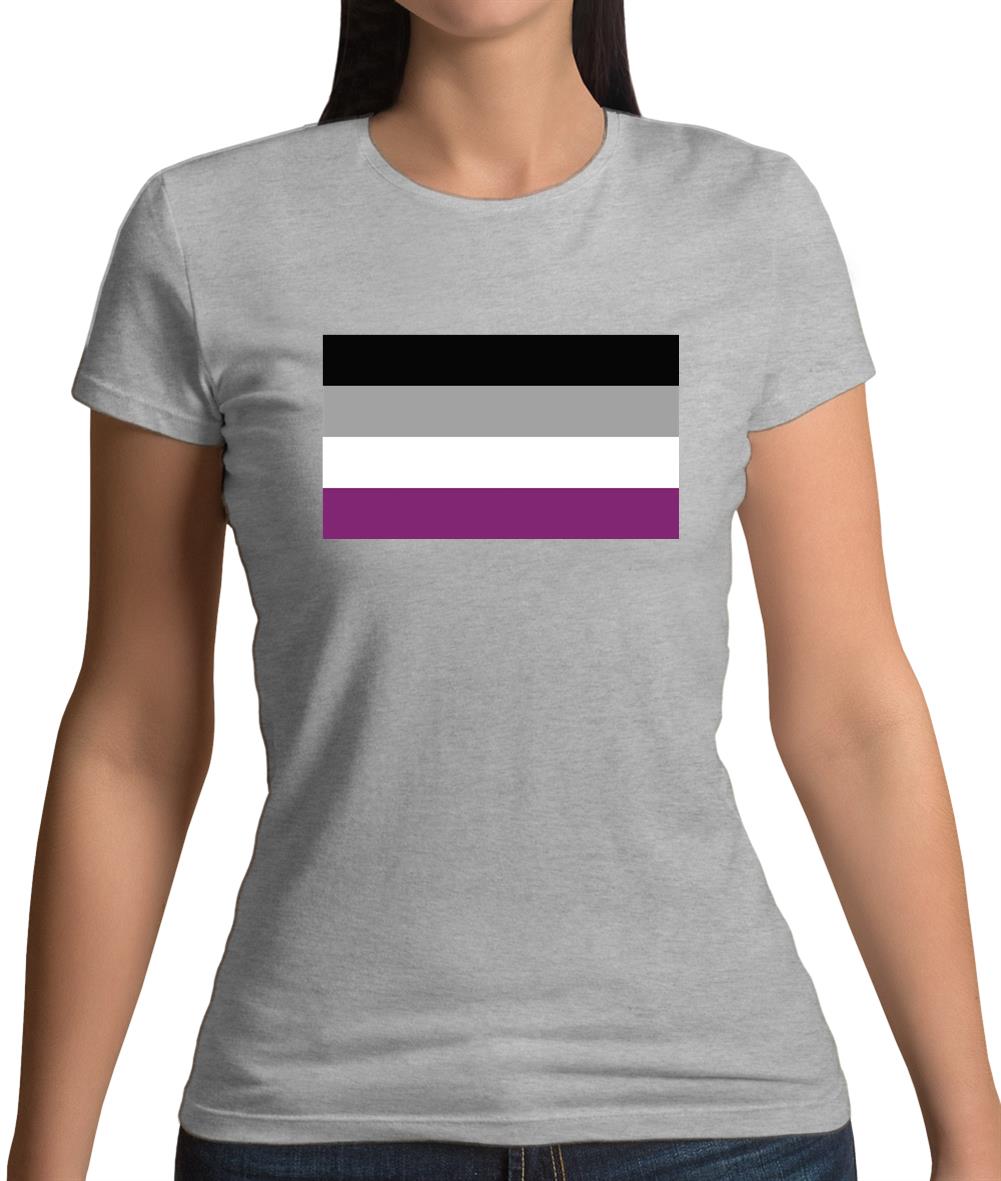 Lgbt-Asexual Womens T-Shirt