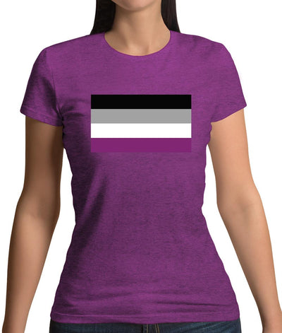 Lgbt-Asexual Womens T-Shirt