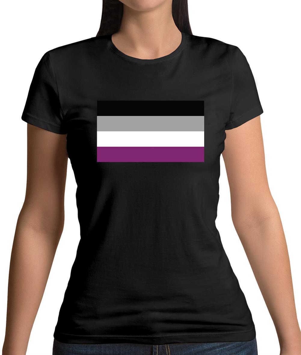 Lgbt-Asexual Womens T-Shirt