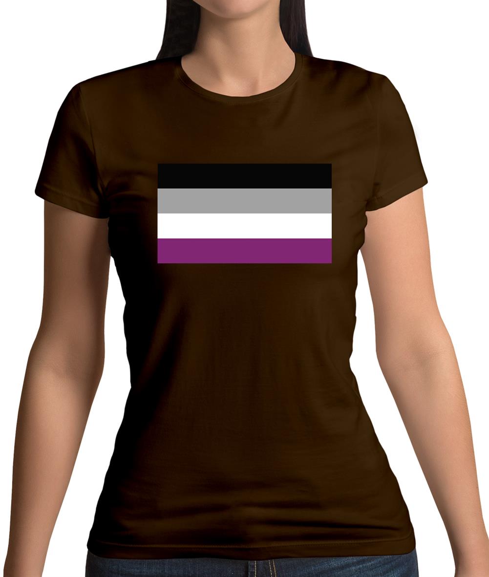 Lgbt-Asexual Womens T-Shirt