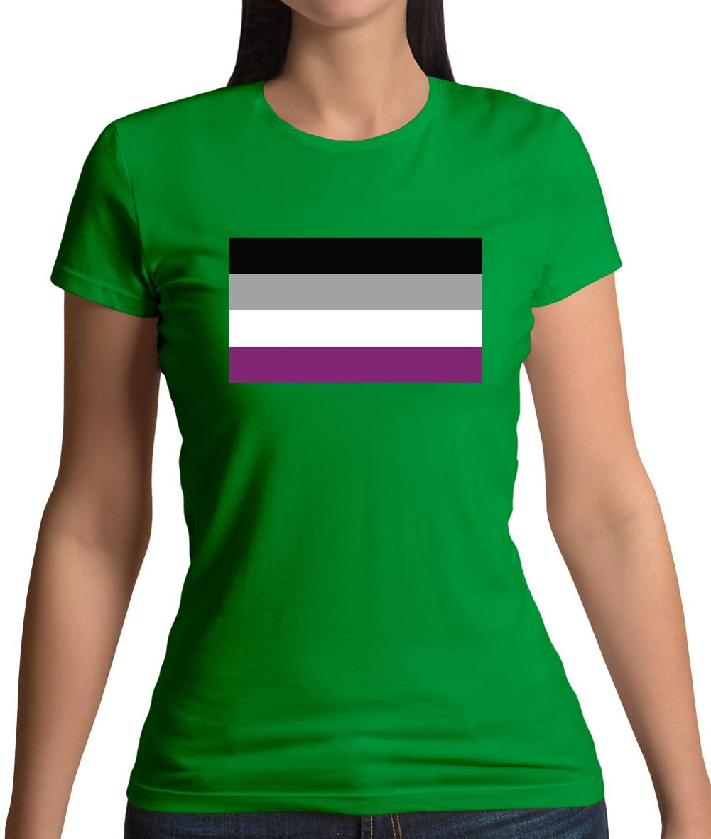 Lgbt-Asexual Womens T-Shirt