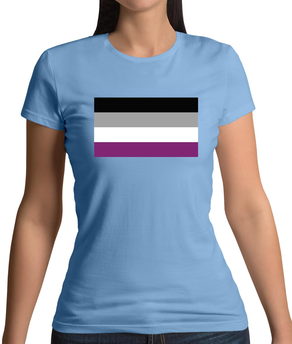 Lgbt-Asexual Womens T-Shirt