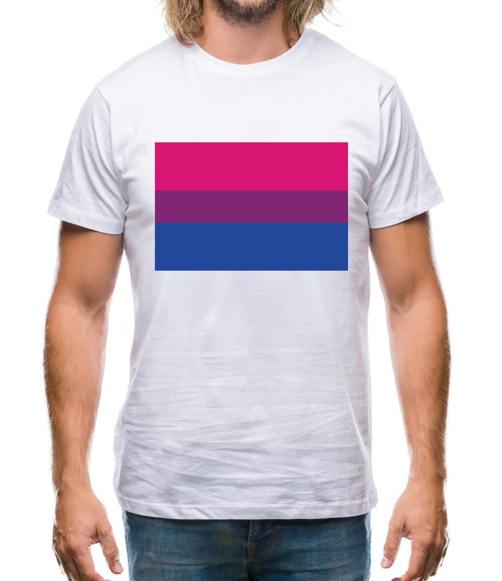 Lgbt Flags Bisexual Mens T-Shirt