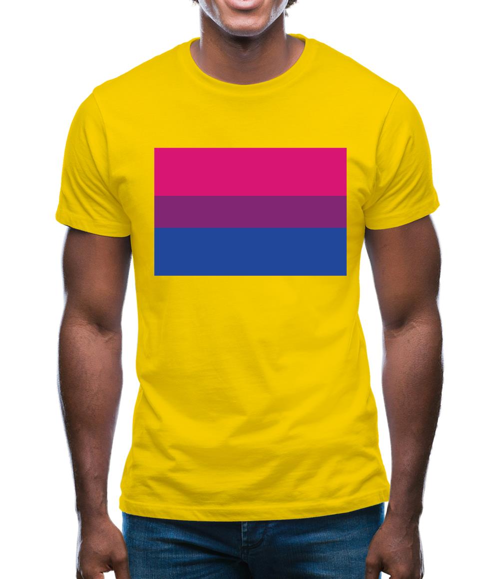 Lgbt Flags Bisexual Mens T-Shirt