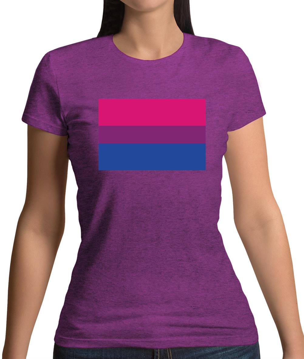 Lgbt Flags Bisexual Womens T-Shirt