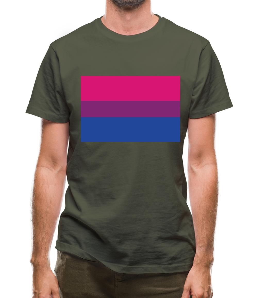 Lgbt Flags Bisexual Mens T-Shirt
