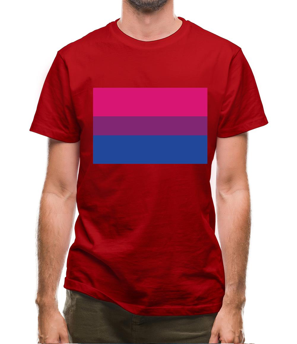 Lgbt Flags Bisexual Mens T-Shirt