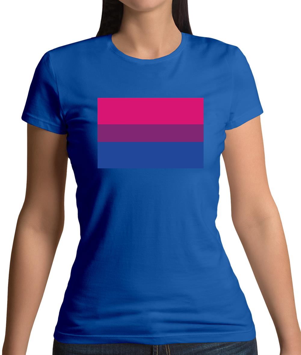 Lgbt Flags Bisexual Womens T-Shirt