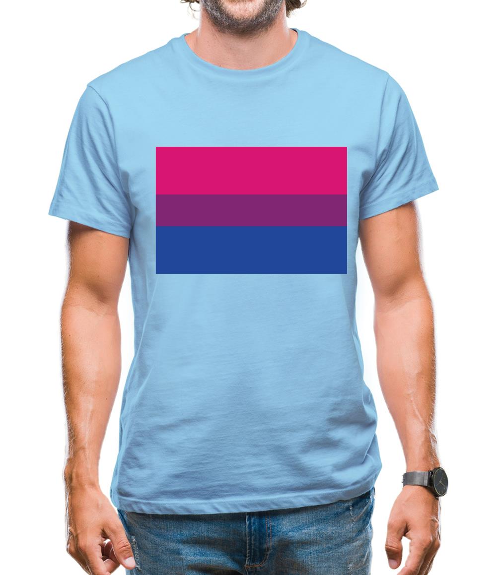 Lgbt Flags Bisexual Mens T-Shirt