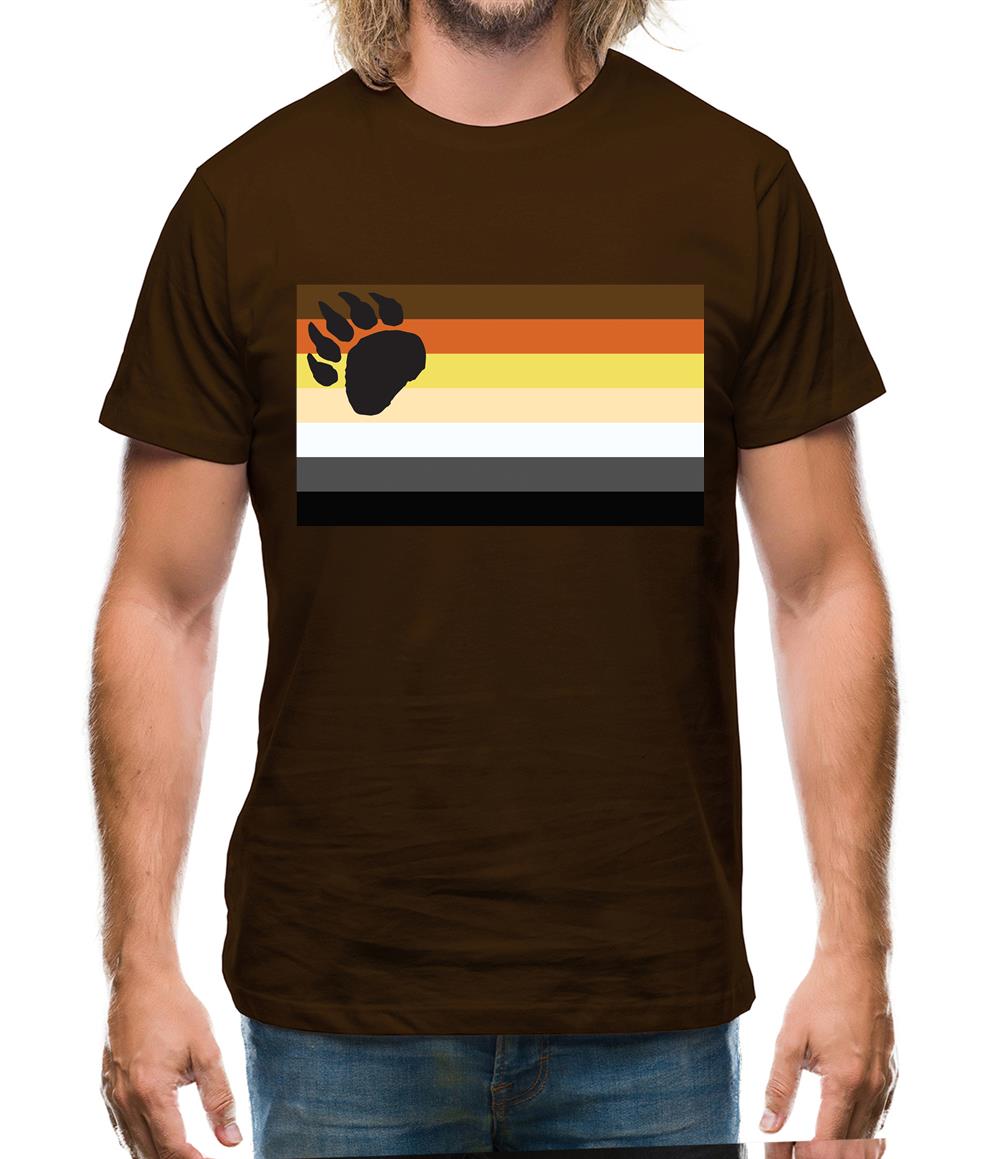 Lgbt Flags Brother Bear Mens T-Shirt