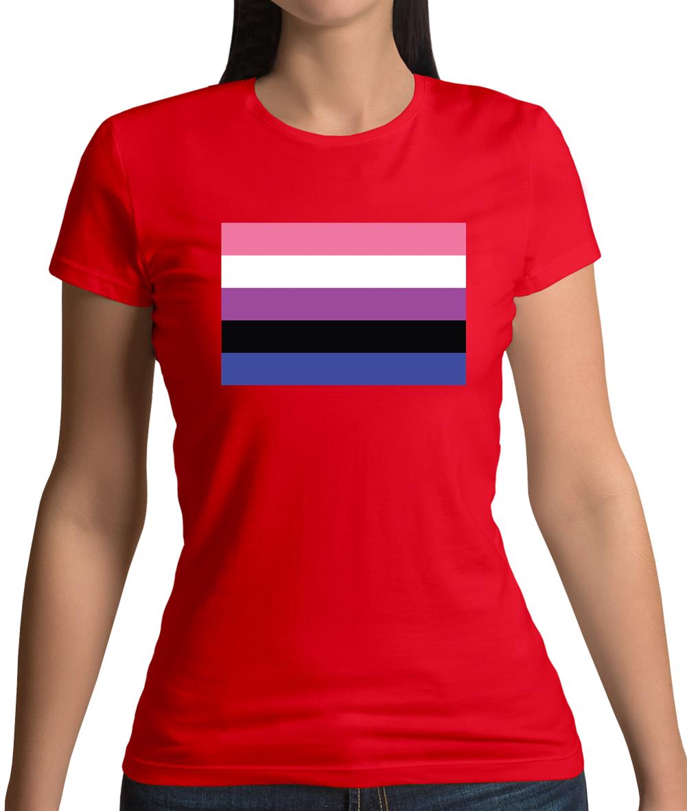 Lgbt-Gender Fluid Womens T-Shirt