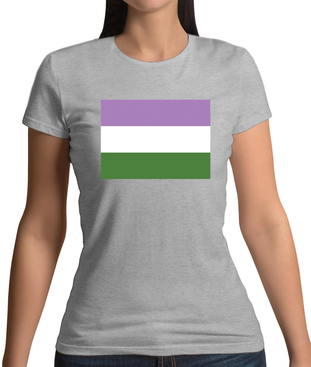 Lgbt Flags Gender Queer Womens T-Shirt
