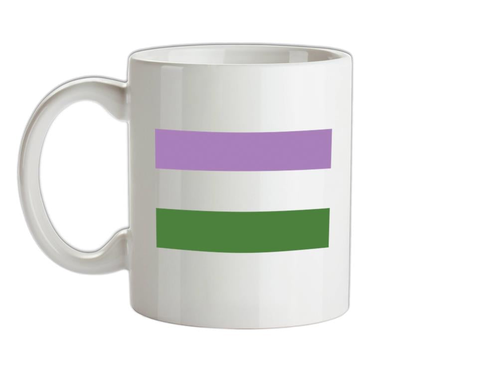 LGBT Flags - Gender Queer Ceramic Mug