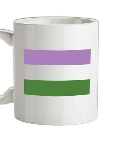 LGBT Flags - Gender Queer Ceramic Mug