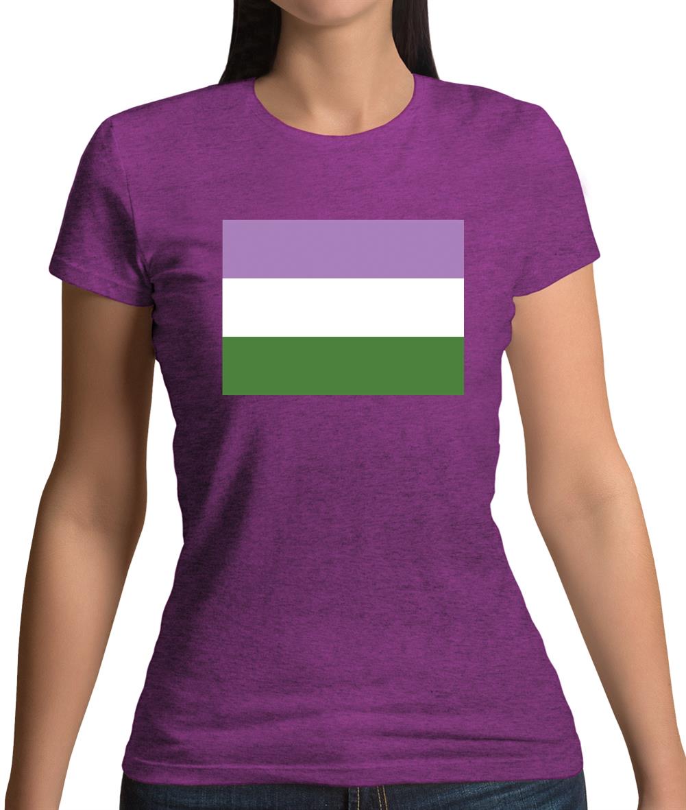Lgbt Flags Gender Queer Womens T-Shirt
