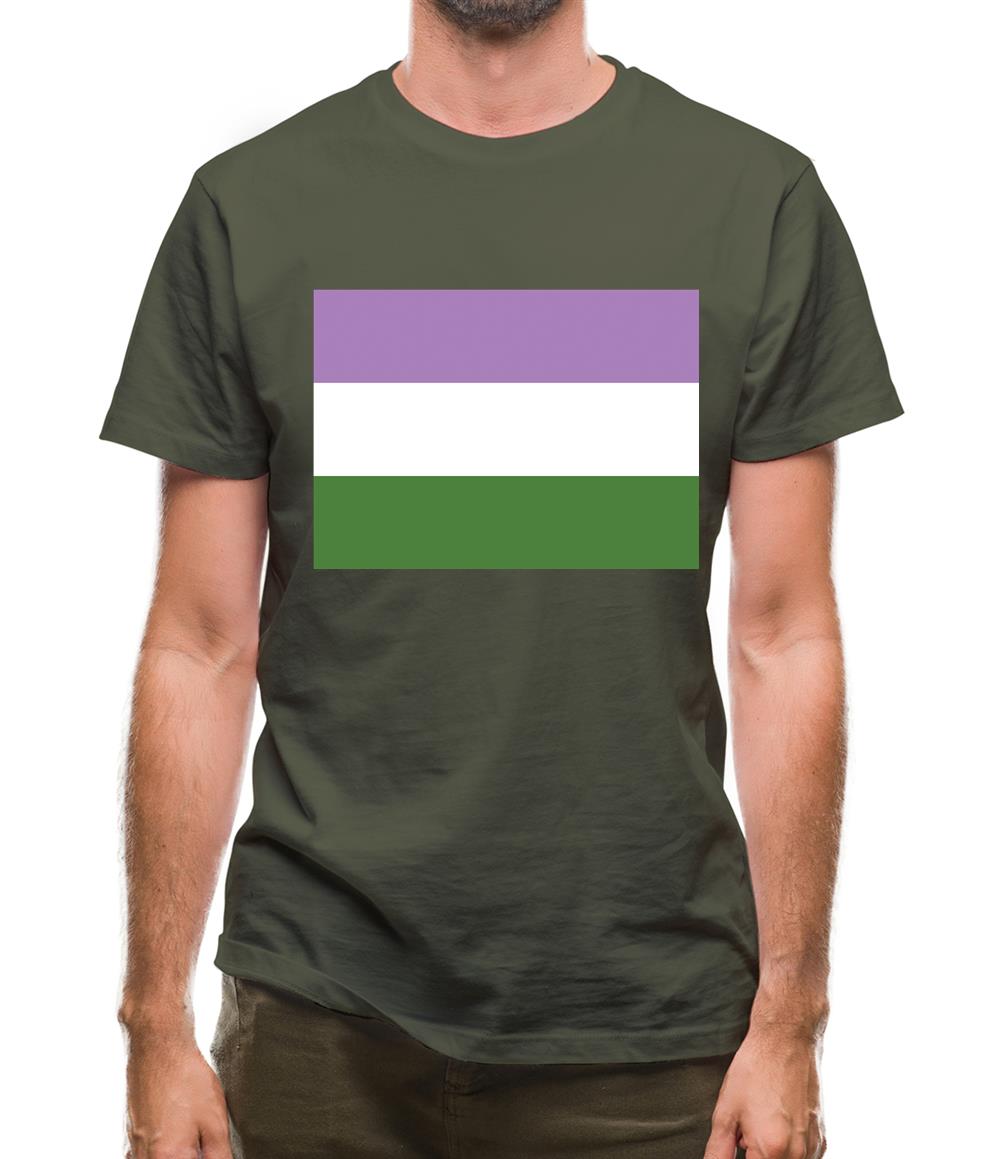 Lgbt Flags Gender Queer Mens T-Shirt