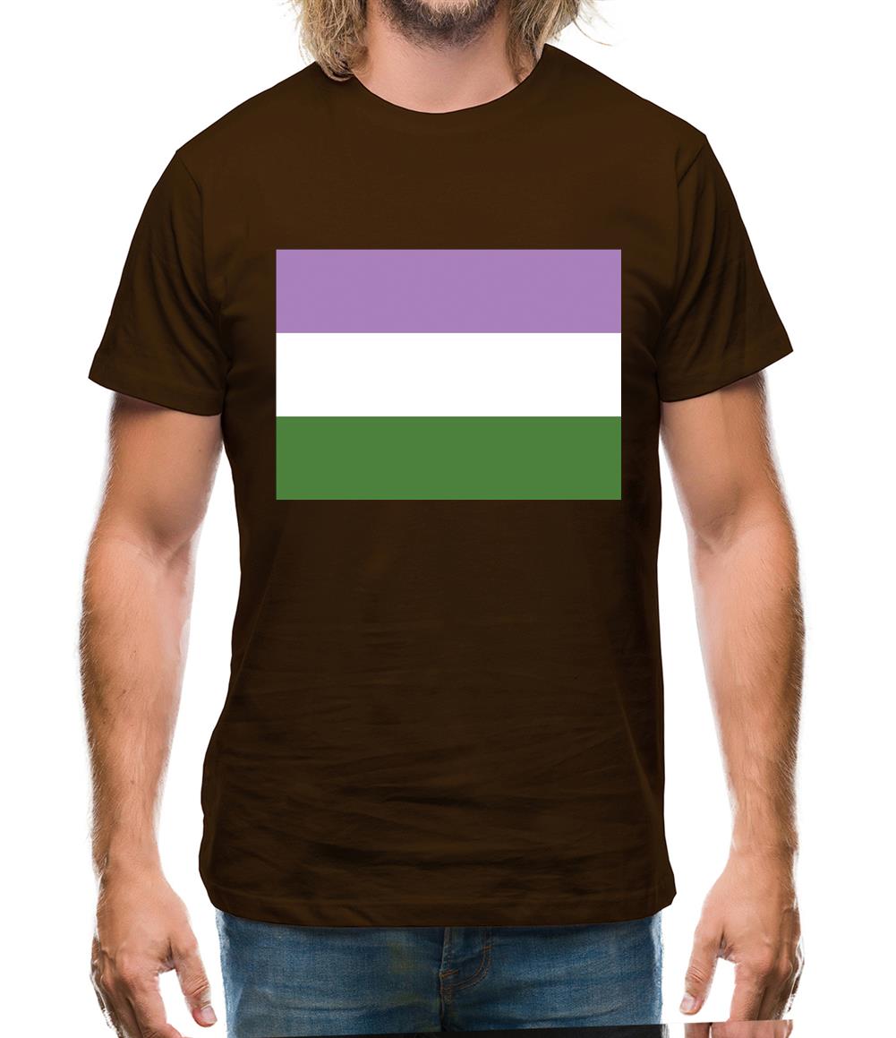 Lgbt Flags Gender Queer Mens T-Shirt