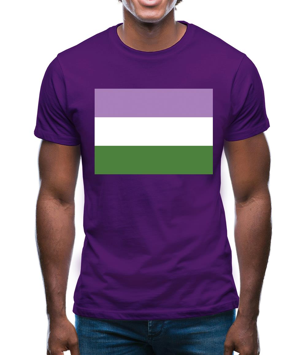 Lgbt Flags Gender Queer Mens T-Shirt