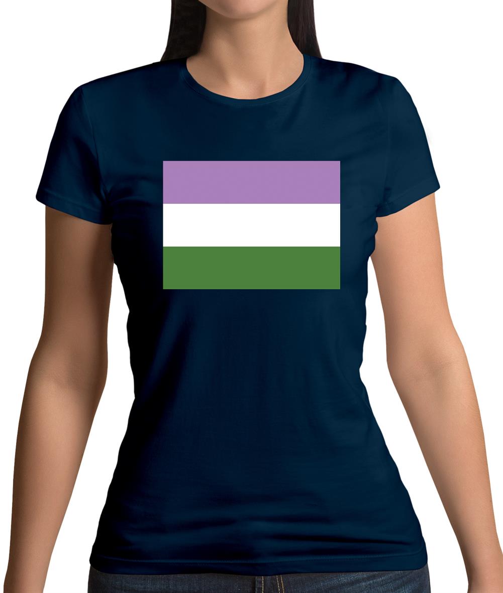 Lgbt Flags Gender Queer Womens T-Shirt