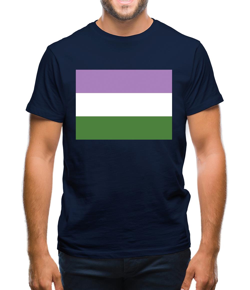 Lgbt Flags Gender Queer Mens T-Shirt
