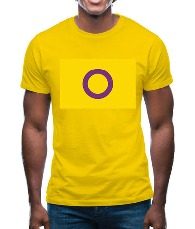 Lgbt Flags Intersex Mens T-Shirt
