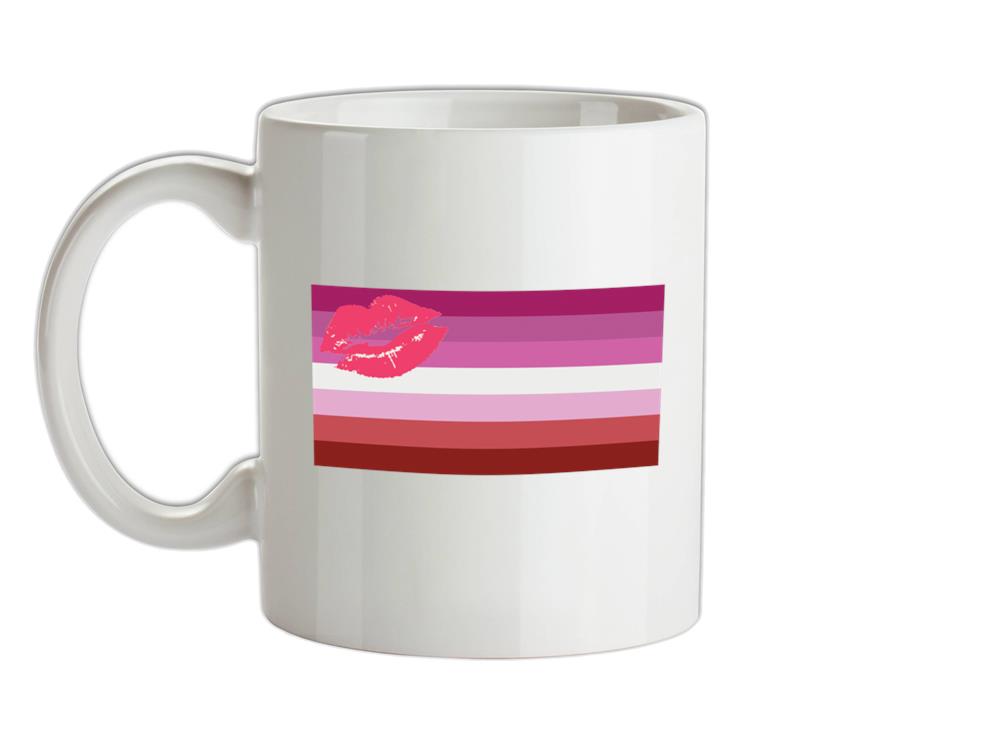 LGBT Flags - Lipstick Lesbian Ceramic Mug