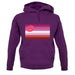 Lgbt Flags Lipstick Lesbian unisex hoodie