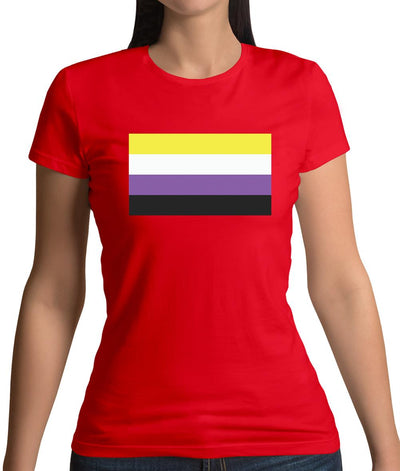 Lgbt Flags Nonbinary Womens T-Shirt