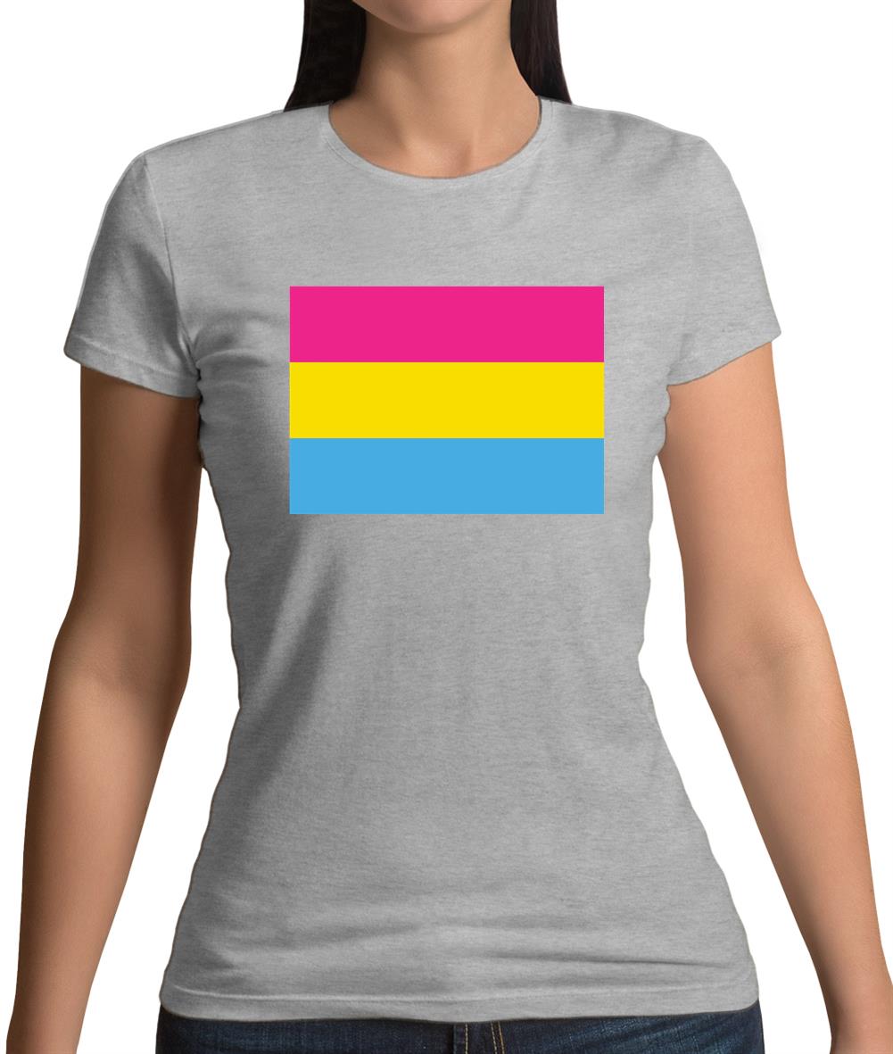 Lgbt Flags Pan Sexual Womens T-Shirt