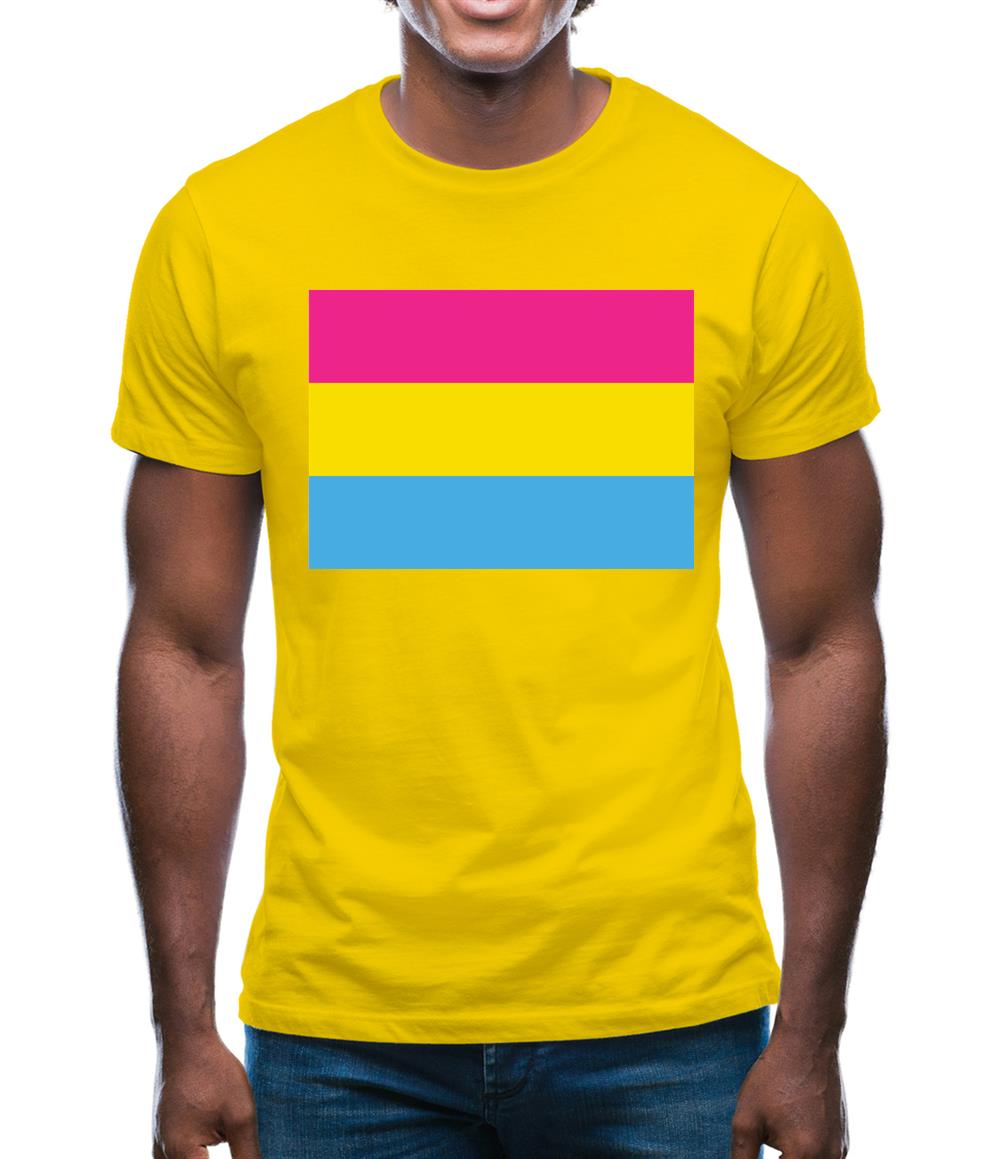 Lgbt Flags Pan Sexual Mens T-Shirt