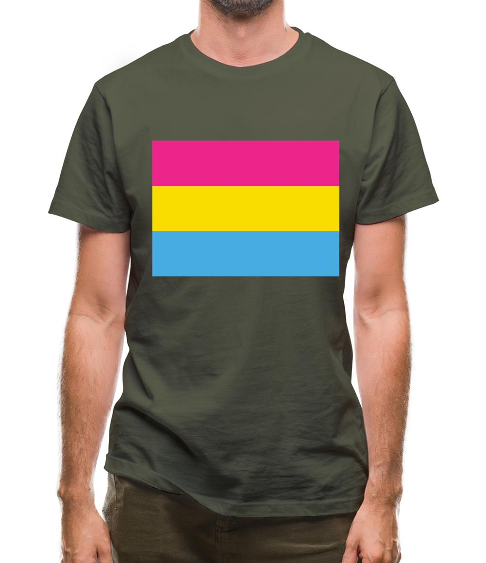 Lgbt Flags Pan Sexual Mens T-Shirt