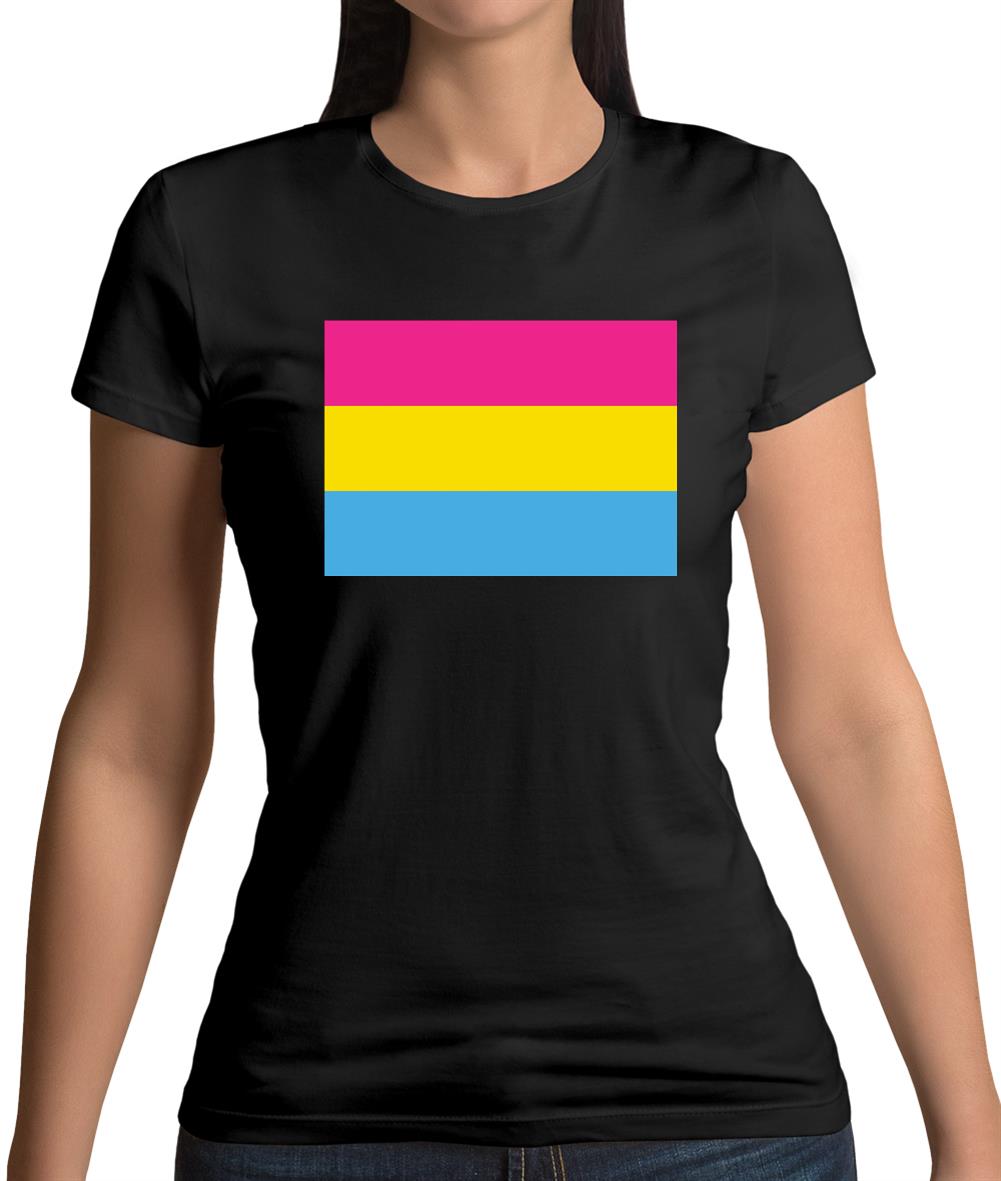 Lgbt Flags Pan Sexual Womens T-Shirt