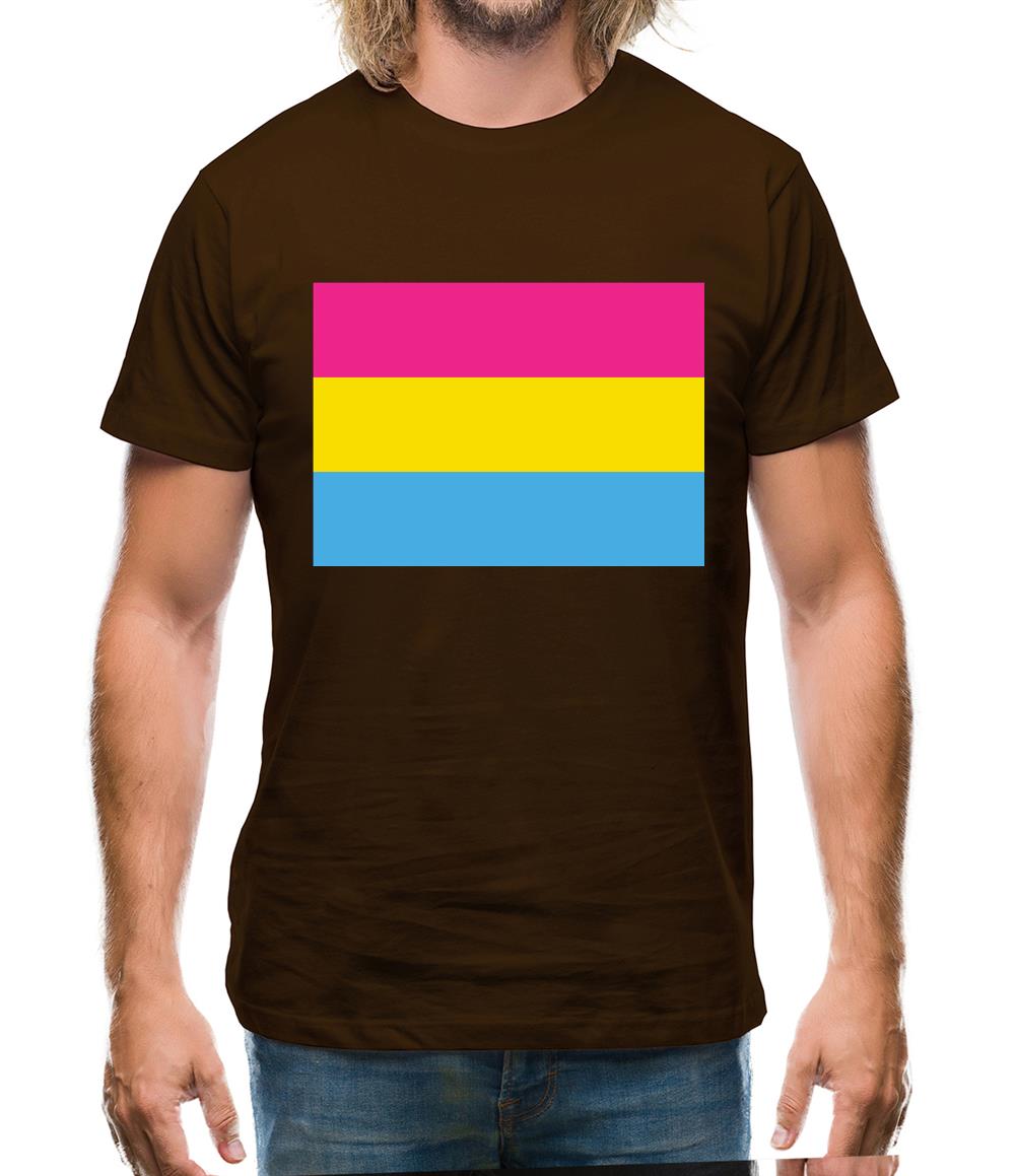 Lgbt Flags Pan Sexual Mens T-Shirt