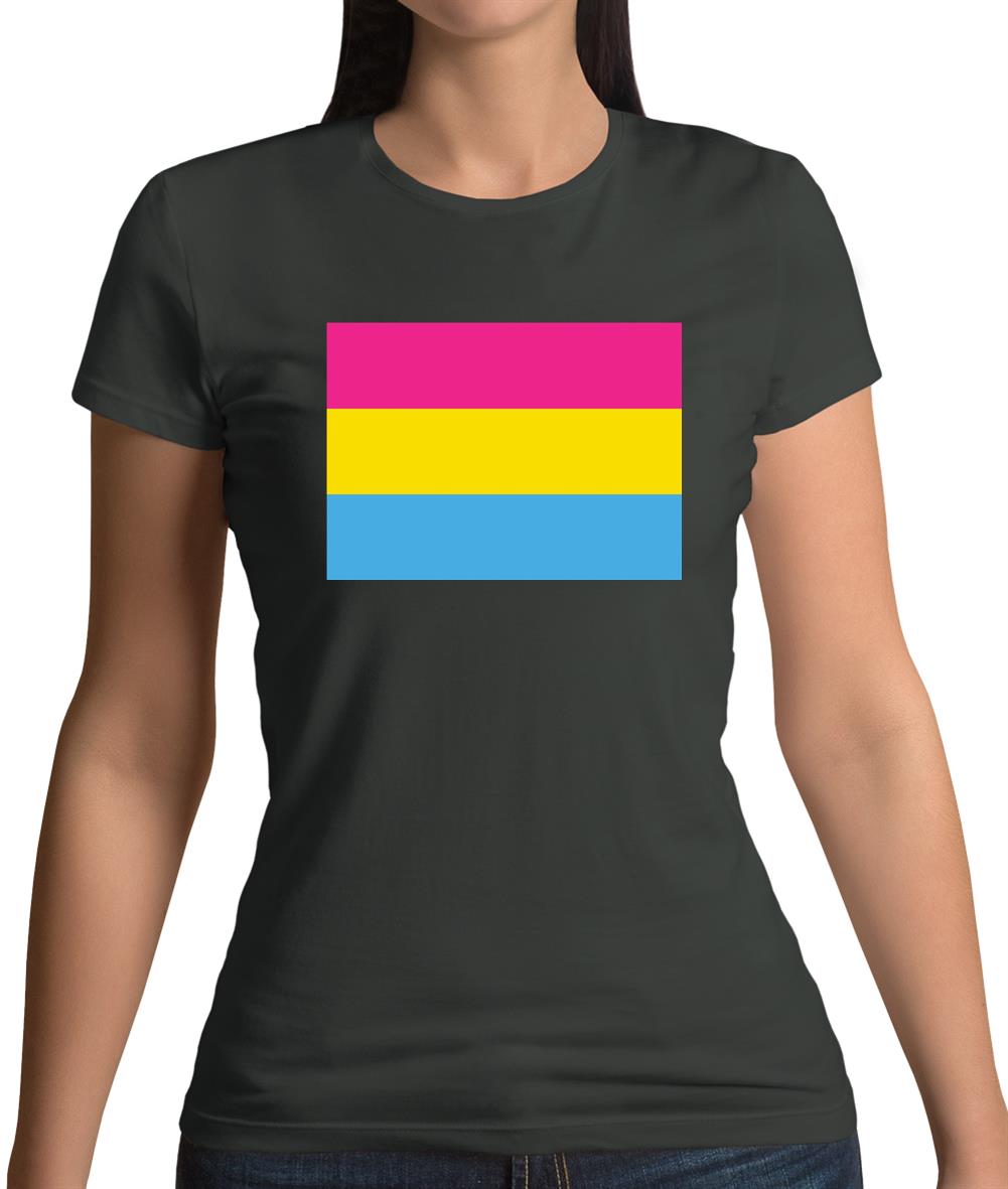 Lgbt Flags Pan Sexual Womens T-Shirt