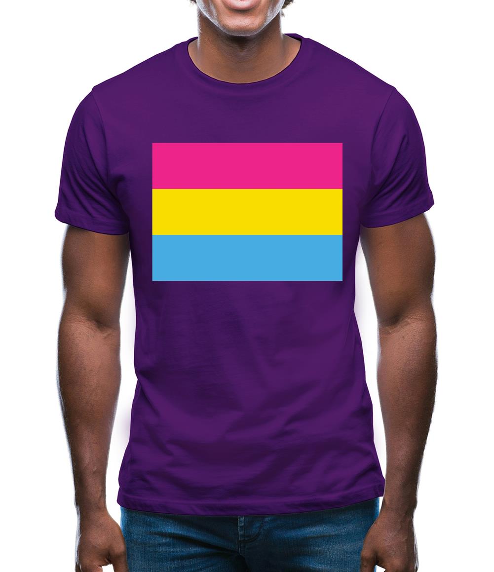 Lgbt Flags Pan Sexual Mens T-Shirt