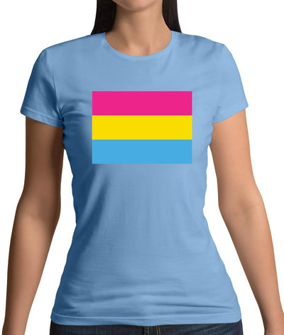 Lgbt Flags Pan Sexual Womens T-Shirt