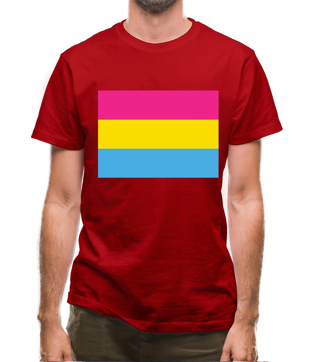 Lgbt Flags Pan Sexual Mens T-Shirt