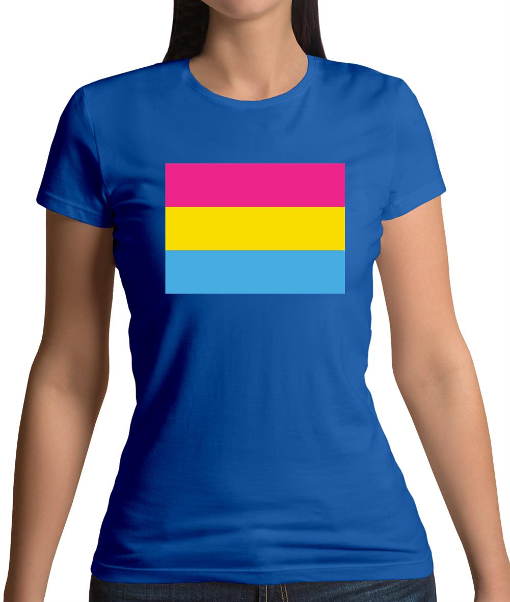 Lgbt Flags Pan Sexual Womens T-Shirt