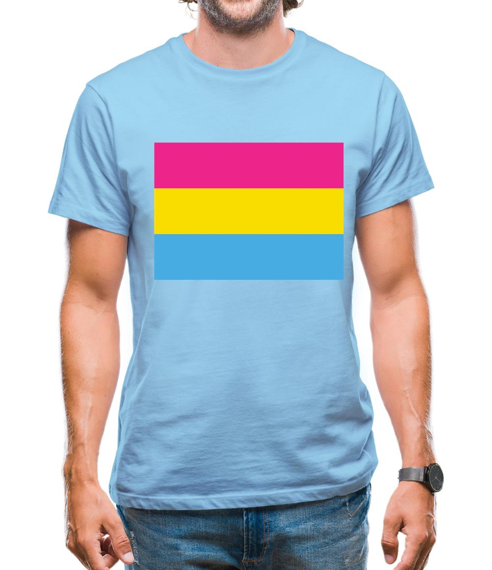 Lgbt Flags Pan Sexual Mens T-Shirt